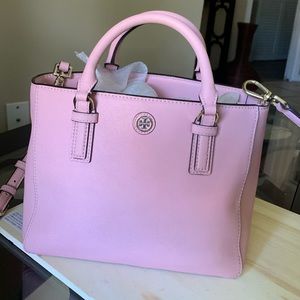 Tory Burch Robinson Mini Square Tote